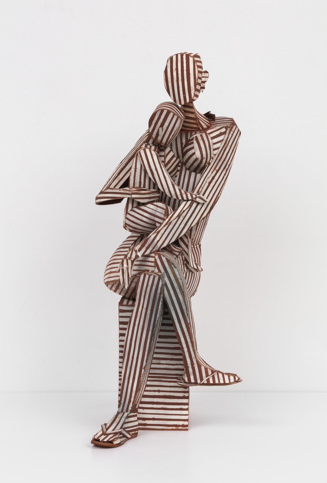 Ann Agee
Folded In Madonna, 2021
earthenware with slip, oxides and epoxy putty
30 x 15 x 14 ins.
76.2 x 38.1 x 35.6 cm