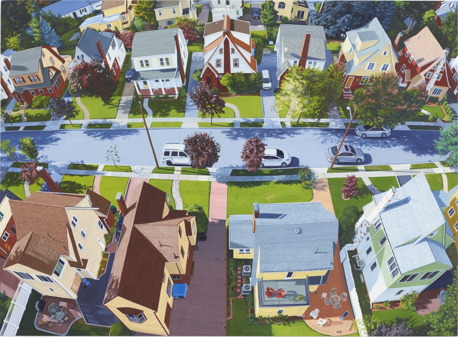 Jessica Rohrer
Aerial View, 2015
oil on panel
11 x 15 in.
27.94 x 38.1 cm