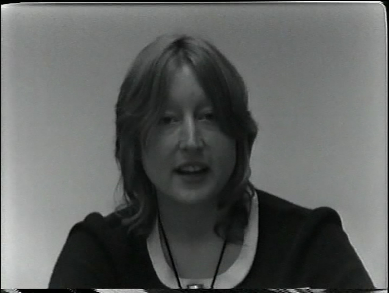 Martha Wilson
Appearance as Value, 1972
black and white, sound
TRT 1:48