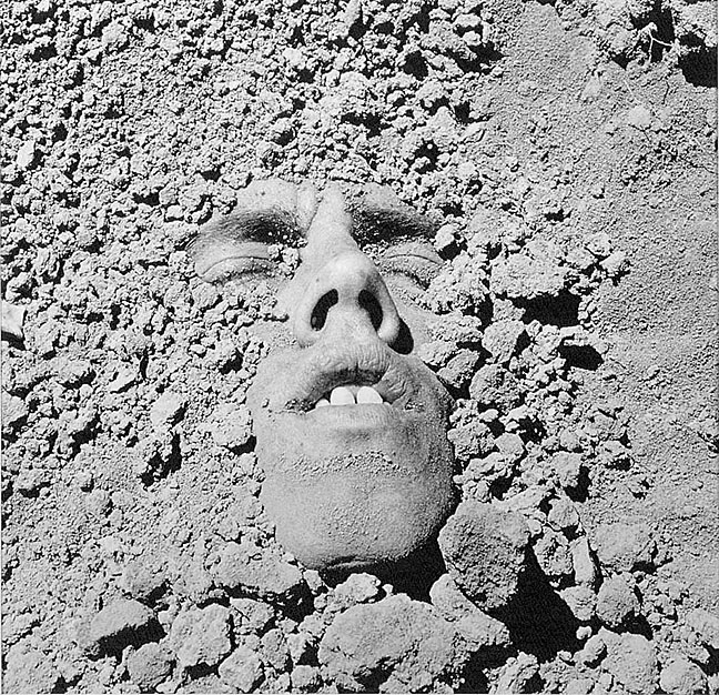 David Wojnarowicz
Untitled (Face in Dirt), 1991/2018
signed by Gary Schneider, and stamped by the Estate of David Wojnarowicz, verso
pigmented ink print on Hahnem&uuml;hle Photo Rag 308 gsm
sheet: 16 x 20 ins. (40.6 x 50.8 cm)
image: 12 3/8 x 12 3/4 ins. (31.5 x 32.4 cm)