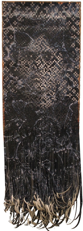 Dinh Q. L&ecirc;
Witness III, 2014
c-print and linen tape
73 x 24 in.
185.42 x 60.96 cm