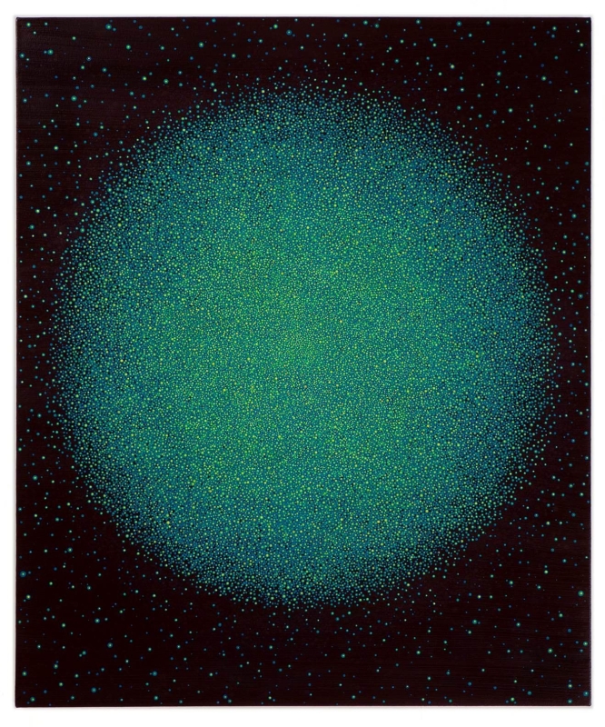 Karen Arm
Untitled (Blue Sun on Alizarin), 2018
acrylic on canvas
48 x 40 in.
121.9 x 101.6 cm