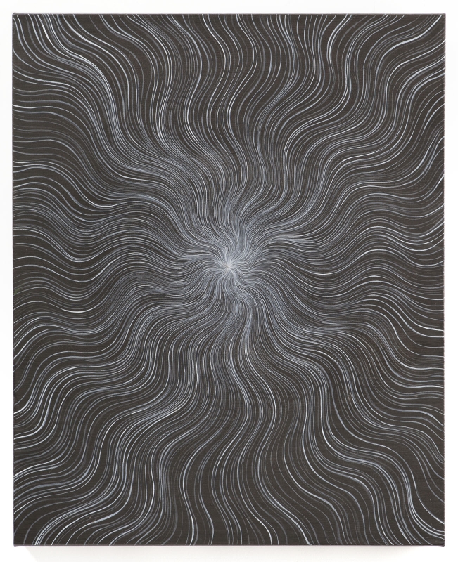 Karen Arm
Untitled (Gray Wavy Ray), 2016
acrylic on canvas
27 x 22 in.
68.58 x 55.88 cm