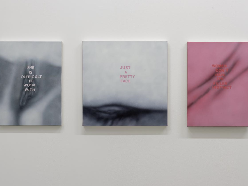 “Marilyn Minter: All Wet” and “Betty Tompkins: Raw Material”